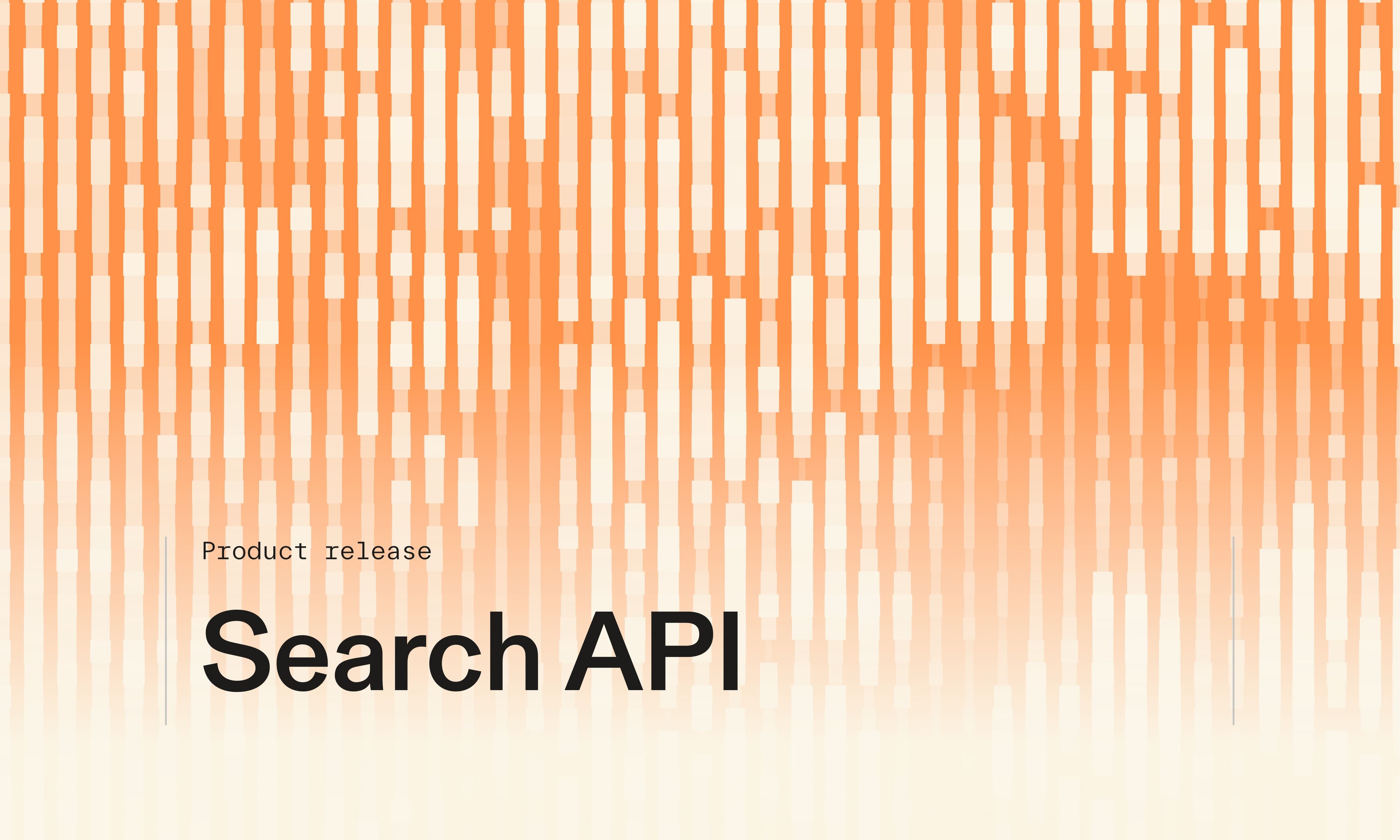 Product release - Parallel Search API